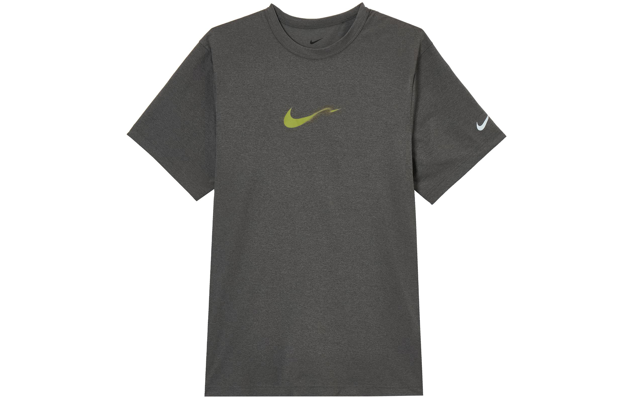 Nike T Shirts Men s Gray Crew Neck HV4882-299 S