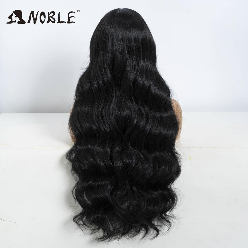 Noble Synthetic lace Wig Body Wave Lace Front Wigs For Women 30" Omber Blonde Lace Frontal Wigs Heat Resistant Fiber Cosplay Wig