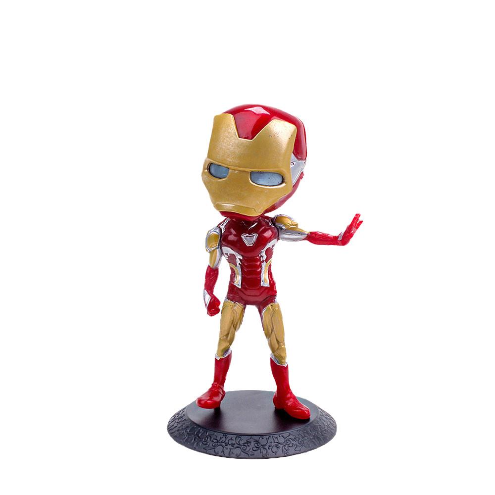 Detailed Avengers Justiceleague Q Version Cartoon Model Action Figure Decoration