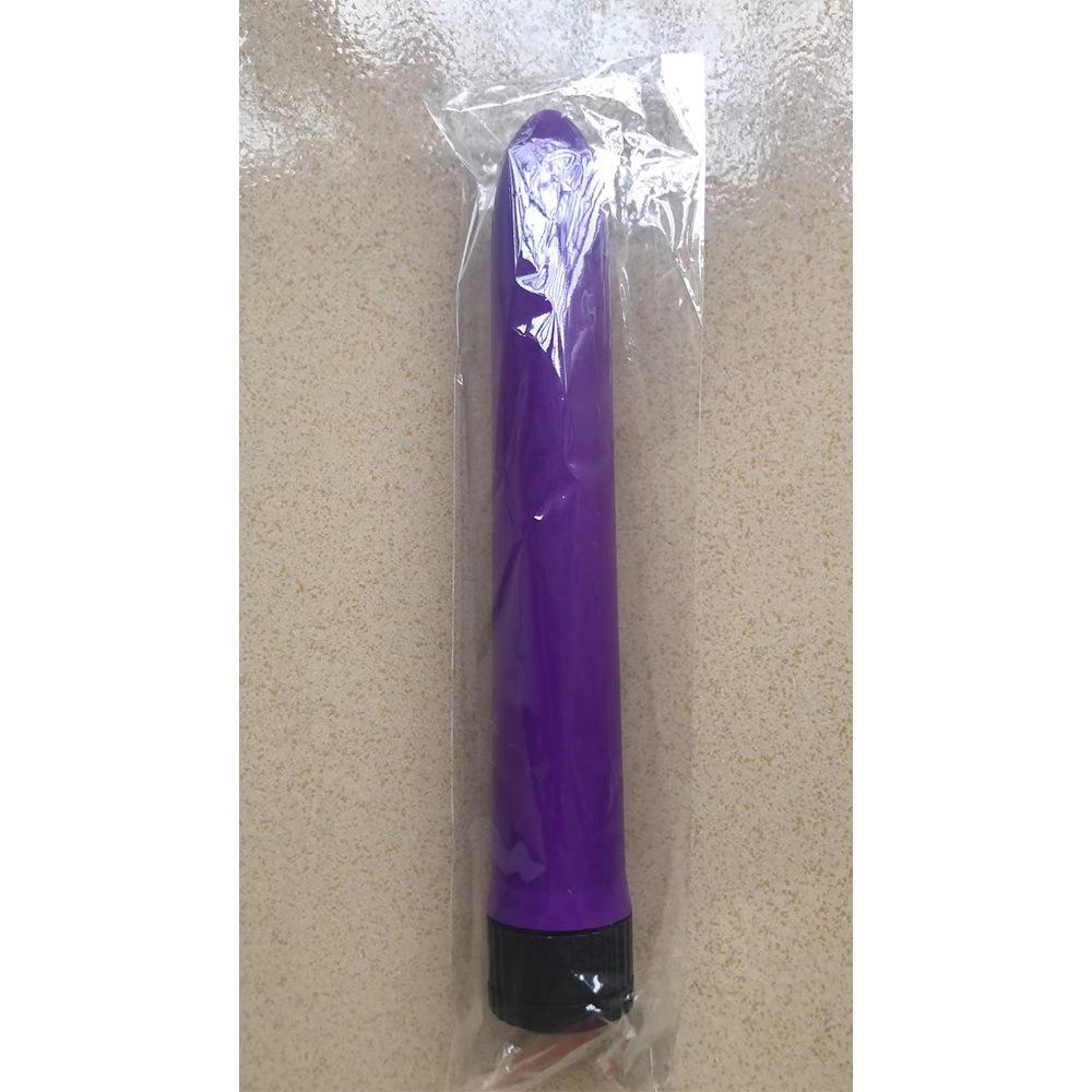 Variable Speed 7-Inch Electroplated Vibrator for Women - Silent Self-Pleasure Massager