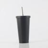 ZISIZ 304 Stainless Steel Straw Coffee Tumbler