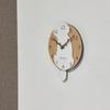 Pendulum Clock, Overflowing Dog Design, Wall Clock, Shih Tzu Dog, Stylish Wooden Analog Wall Clock, Silent, Wall Decor, Bedroom, Home, Room Decoration