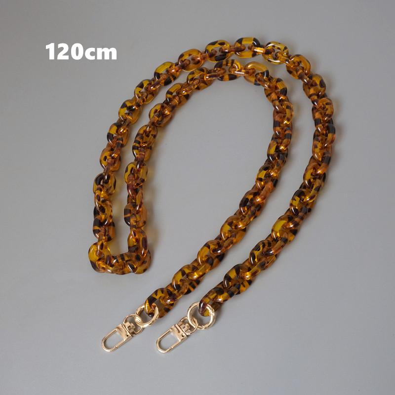 

Новый аксессуар для телефона, съемные детали, акриловая цепочка, леопардовая подвеска через плечо, ремешок для мобильного телефона, чехол для телефона, цепочки на плечо 120CM