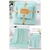 Juego de Toallas de Baño Suaves de Coral Fleece Oversize Secado Rápido Toalla de Ducha Accesorios de Baño Ideales