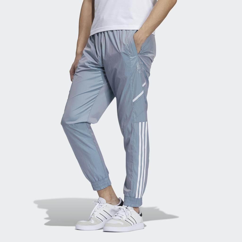 adidas neo M Hype Tp Q2 Casual Sports Side Stripe Running Long Pants light grey Men's GP5716