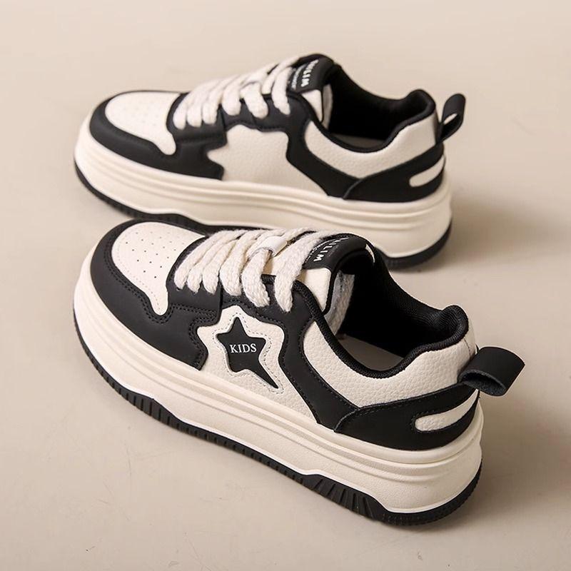 Popular Little White Shoes Women's Spring 2025 New Women's Shoes Versatile Casual Board Shoes Niche Student Sports Shoes Women