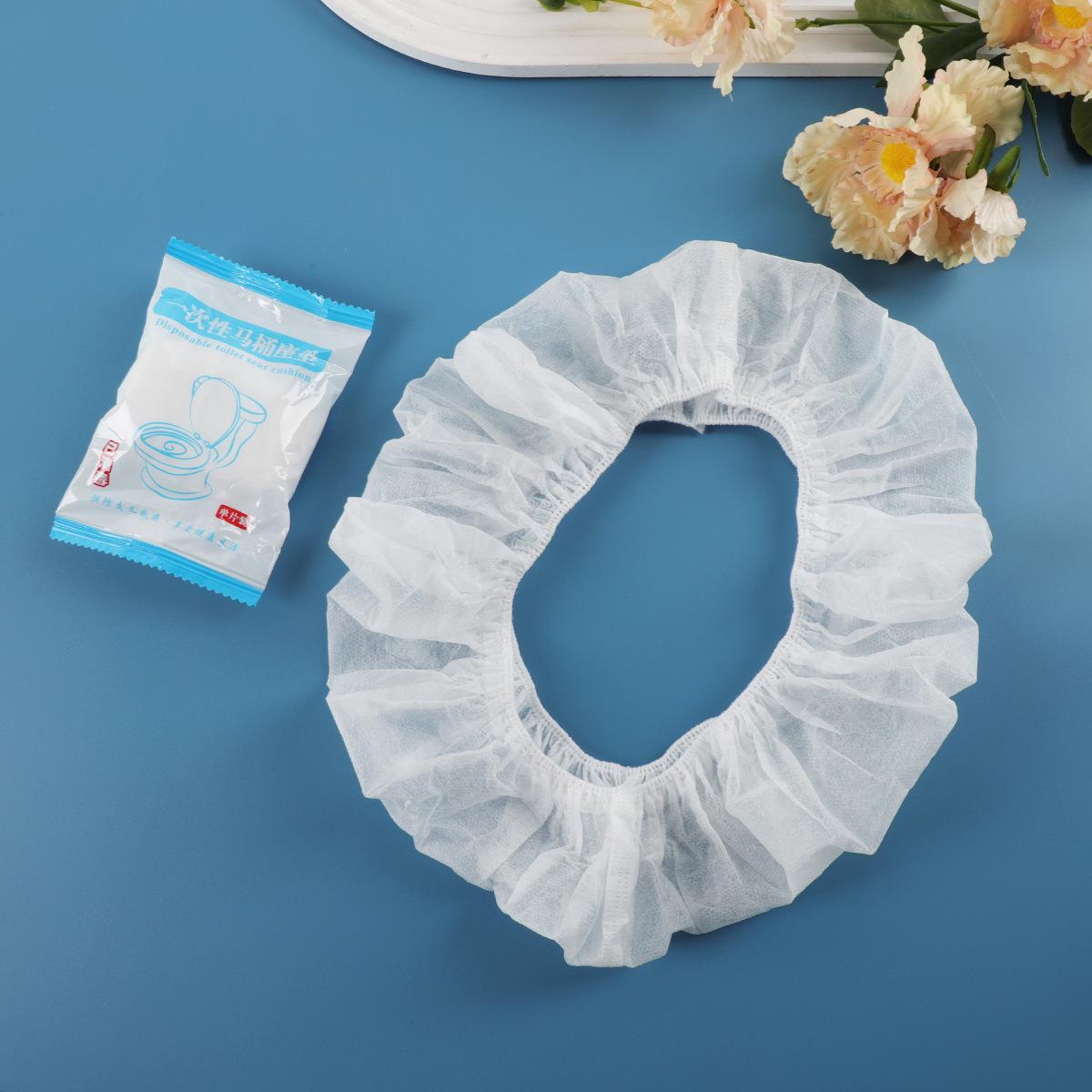 Individually Wrapped Disposable Toilet Seat and Bathtub Covers for Travel and Hotel Use