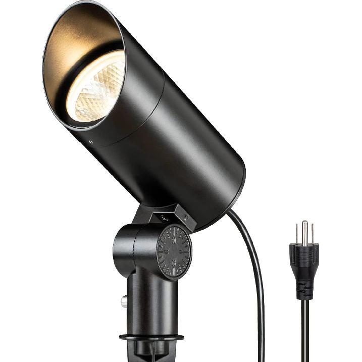 SUNVIE 30W Outdoor LED Spotlight 120V Waterproof Landscape Spotlights 3000LM Ultra Bright Spot Lights Outdoor 3000K Warm White Landscape Lights with