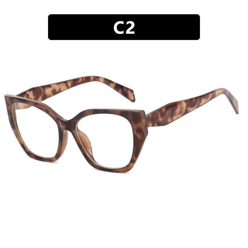 

Женские очки с защитой от синего света, модные, индивидуальные, в стиле ретро, ​​классические, повседневные, в большой оправе, простые очки, студенческие, для пригородных поездок, для уличной стрельбы, для путешествий