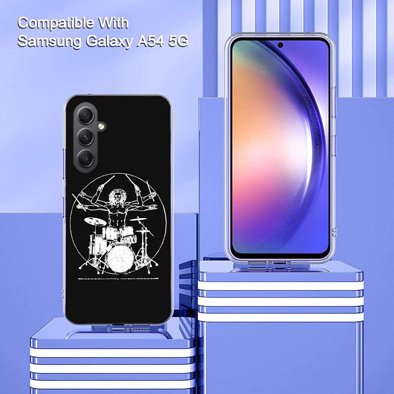 Drum Drummer Music Dj Phone Case for Samsung A17 A37 A57 A07 A16 A26 A36 A56 A06 A02S A12 A22 A32 A52S A04S A14 A24 A34 A54 A03