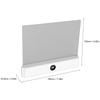 LED Flat Book Light Rechargeable 3 Color Dimmable Flat Reading Light with Timer for Home Dormitory Study