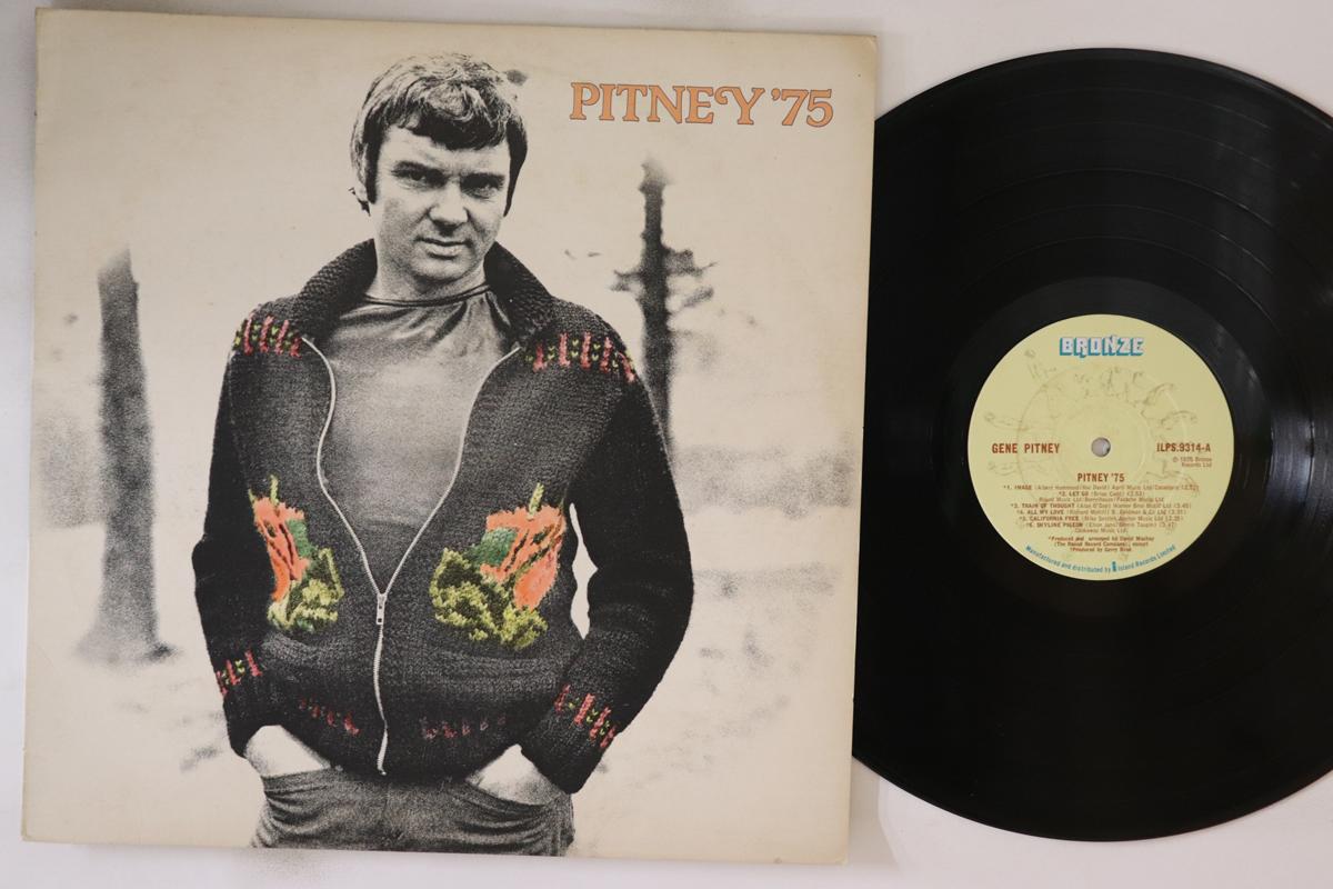 

LP Record GENE PITNEY Pitney 75 ILPS9314 BRONZE 1975 UK Rock Used