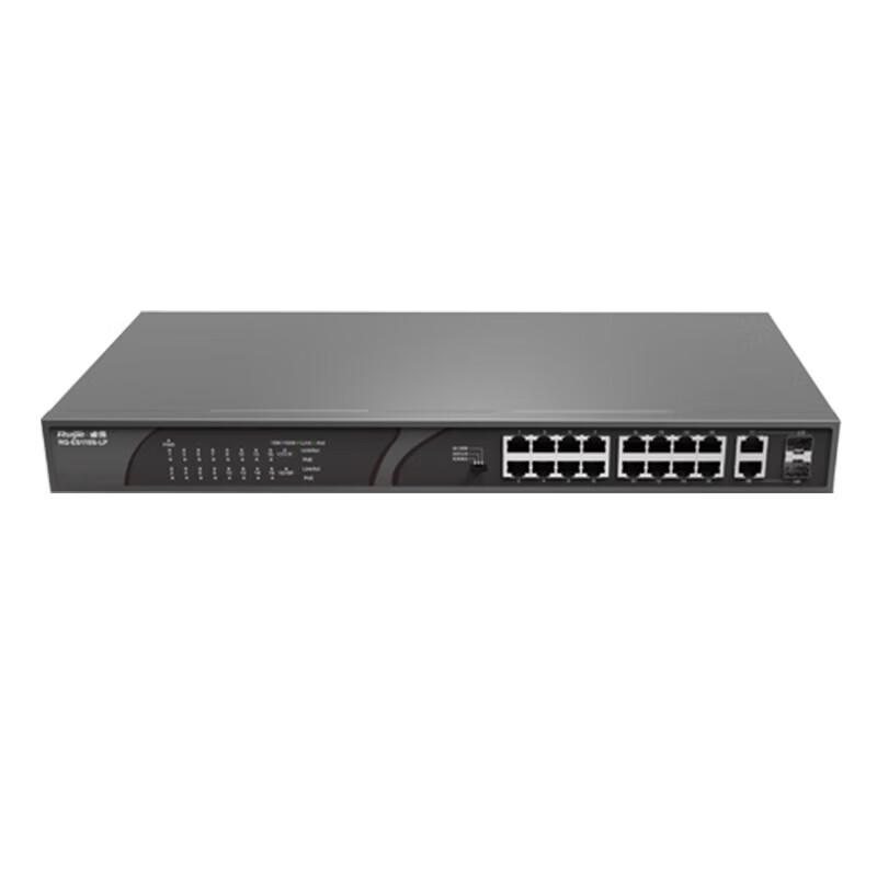 Ruijie RG-ES118S-LP 16-Port 100M PoE Switch