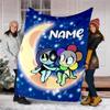 Coperta Personalizzata con Nome - Design Stampa Gioco Dandy's World, Coperta per Divano, Letto, Viaggio, Campeggio - Morbida e Calda, Ottimo Regalo