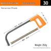 Flower Hand Fret Saw with Wire Jigsaw Blade for Woodworking