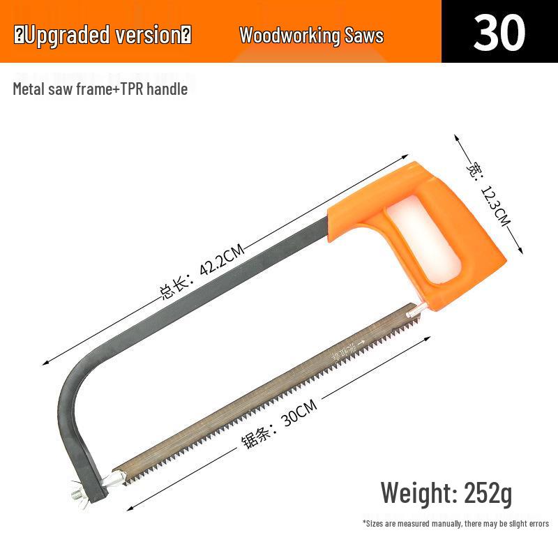 Flower Hand Fret Saw with Wire Jigsaw Blade for Woodworking