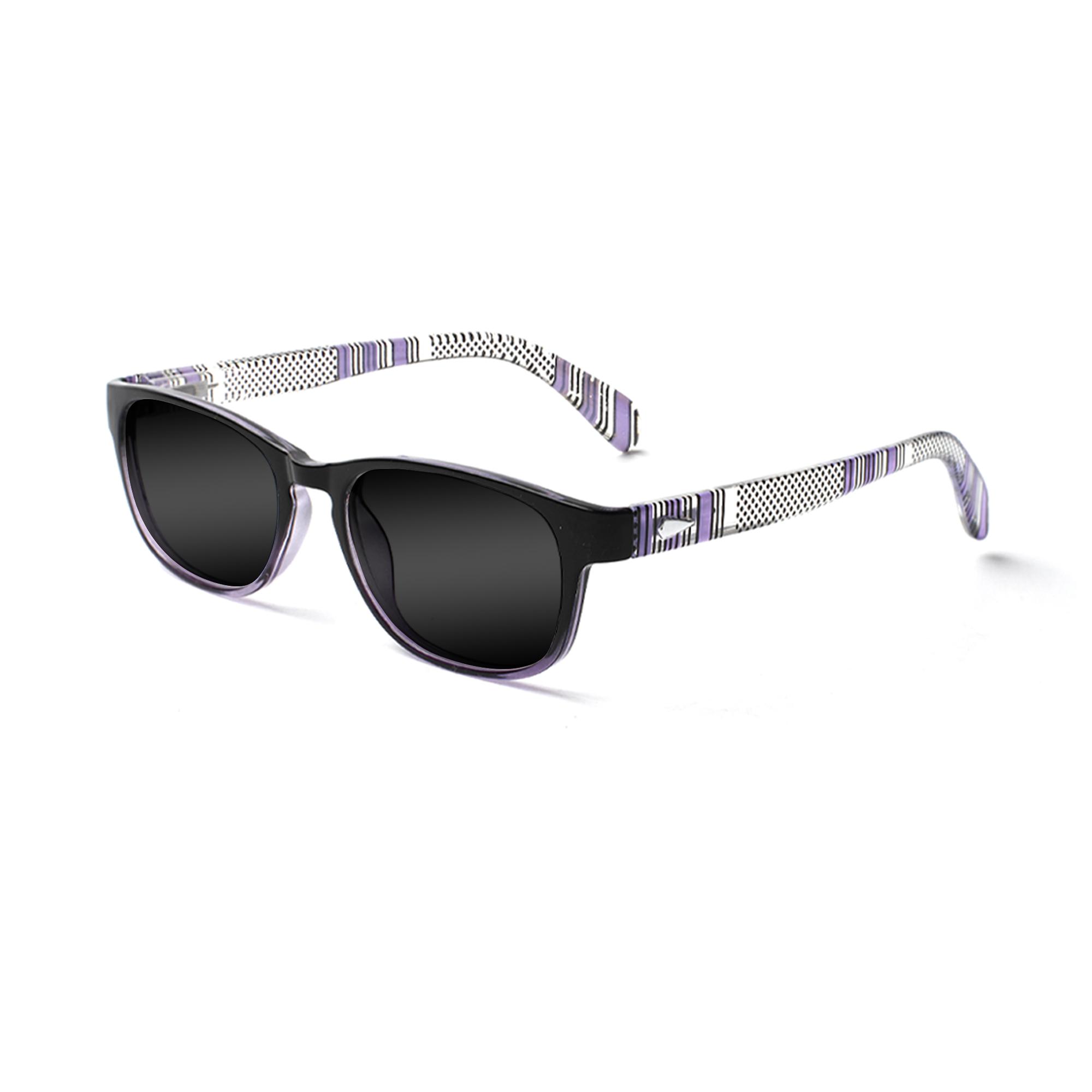 

TUREZING Reading Eyeglasses Female Male Rectangular Stylish Print Frames Outdoor Sunglasses Premium Quality-Made Prescription Eyewear 3