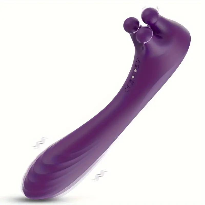Female Vibrator Clitoral Vibrator with Unique Rotating Nuggets and Stinging Shaft Offering 9 Vibration Modes Adult Sex Toys