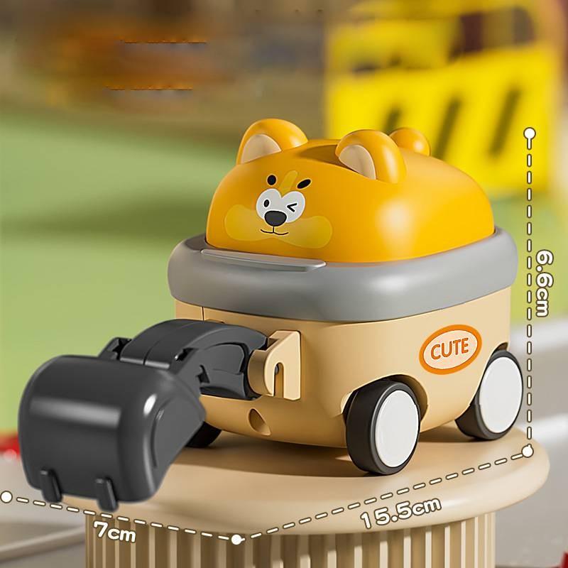 

Чарівний інерційний екскаватор для малюків від 1 до 3 років з інтерактивними функціями Style H