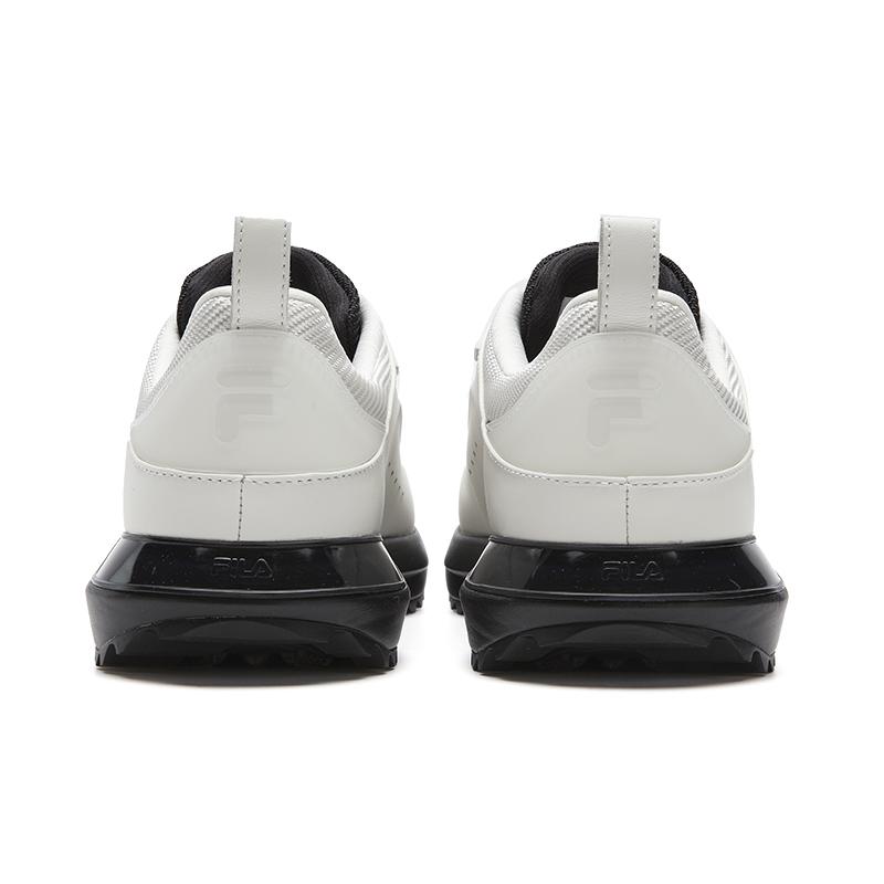 New FILA Cushioning Abrasion Resistant Lightweight Low top Golf Shoes Men's Lily White A12M541705FLW