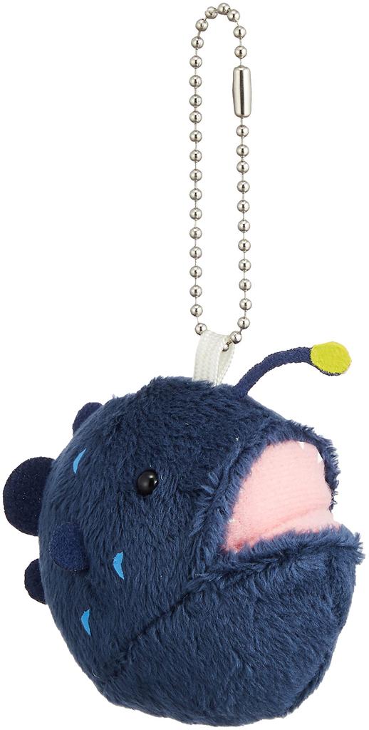 Chitamakko Anglerfish Dark Blue Keychain,