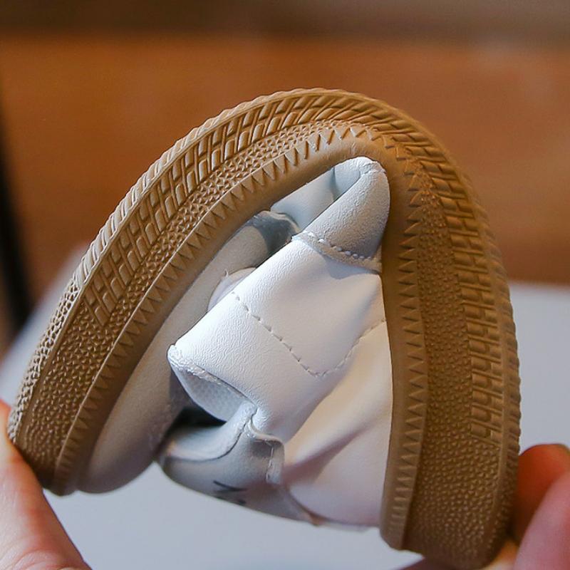 Vår og Høst Nye Jentesneakers Komfortable Slitesterke Myk Såle Lav Topp Fritidssko