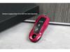 Porsche Starlight Ruby Red Key Shell for Macan, Cayenne, Panamera, 718