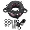Placă CNC pentru Harley XL883/1200 X48 Aliaj de Aluminiu Kit Sistem Filtru Admisie Aer Debitul Mare Filtru de Aer Motocicletă