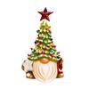 Gnome Christmas Tree Light Resin Lighted Faceless Old Man Figurines Portable