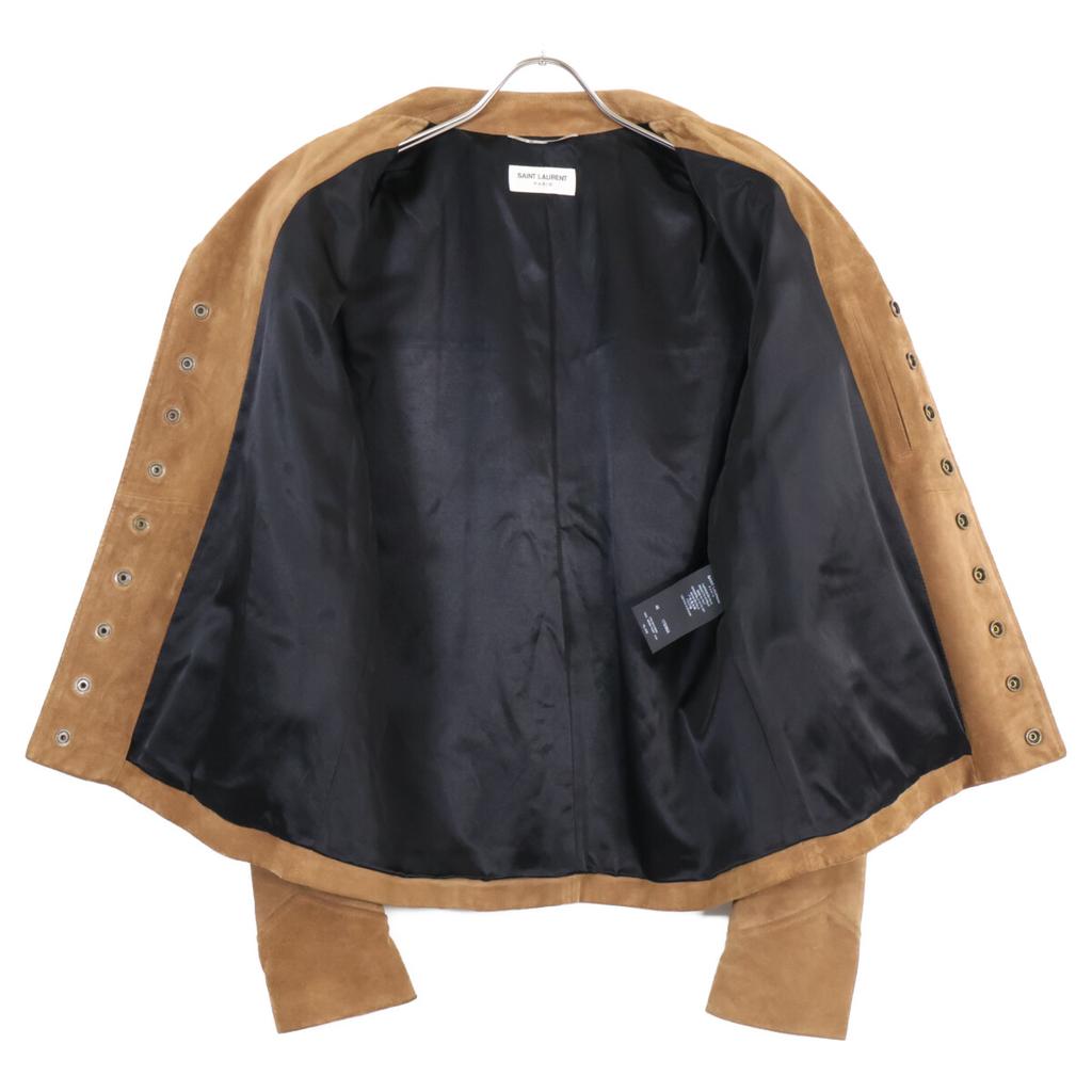 Saint Laurent Paris [Domestic Regular] 582288 Suede Western Jacket 48 BrownUsed