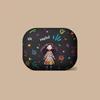 Fumaiide Cartoon Graffiti Girl AirPods Pro 2 Case
