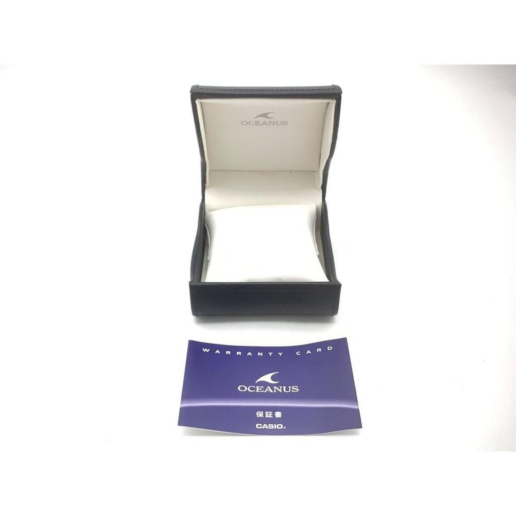 Used [Used] [Good condition] Casio Oceanus Black OCW-G1200-1AJF Titanium