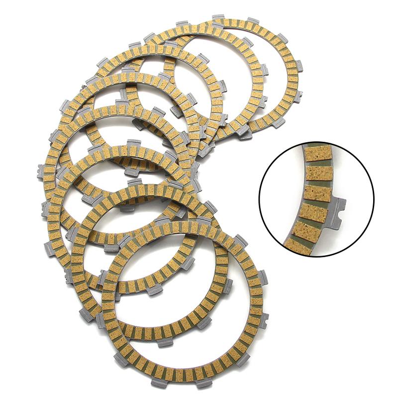 Motorcycle Clutch Friction Disc Plate Kit For Yamaha WR250Z YZ250 WR450F YZ450F YZ450FX YFZ450 YFZ450R 3XK-16321-00 5VY-16321-00