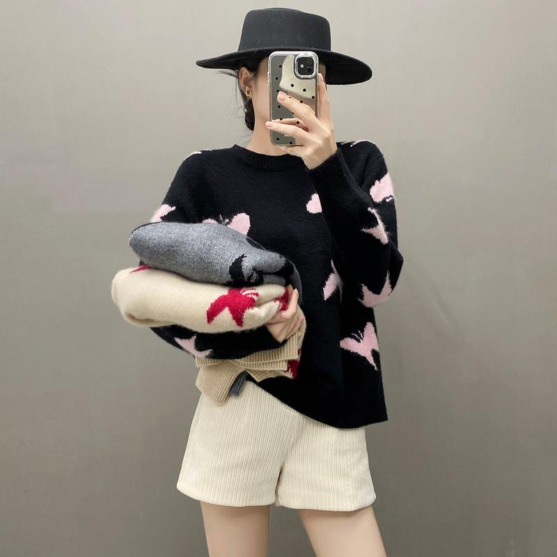 Qinghe 100% Pure Cashmere Women's Sweater - Ultra Soft Luxury Winter Pullover