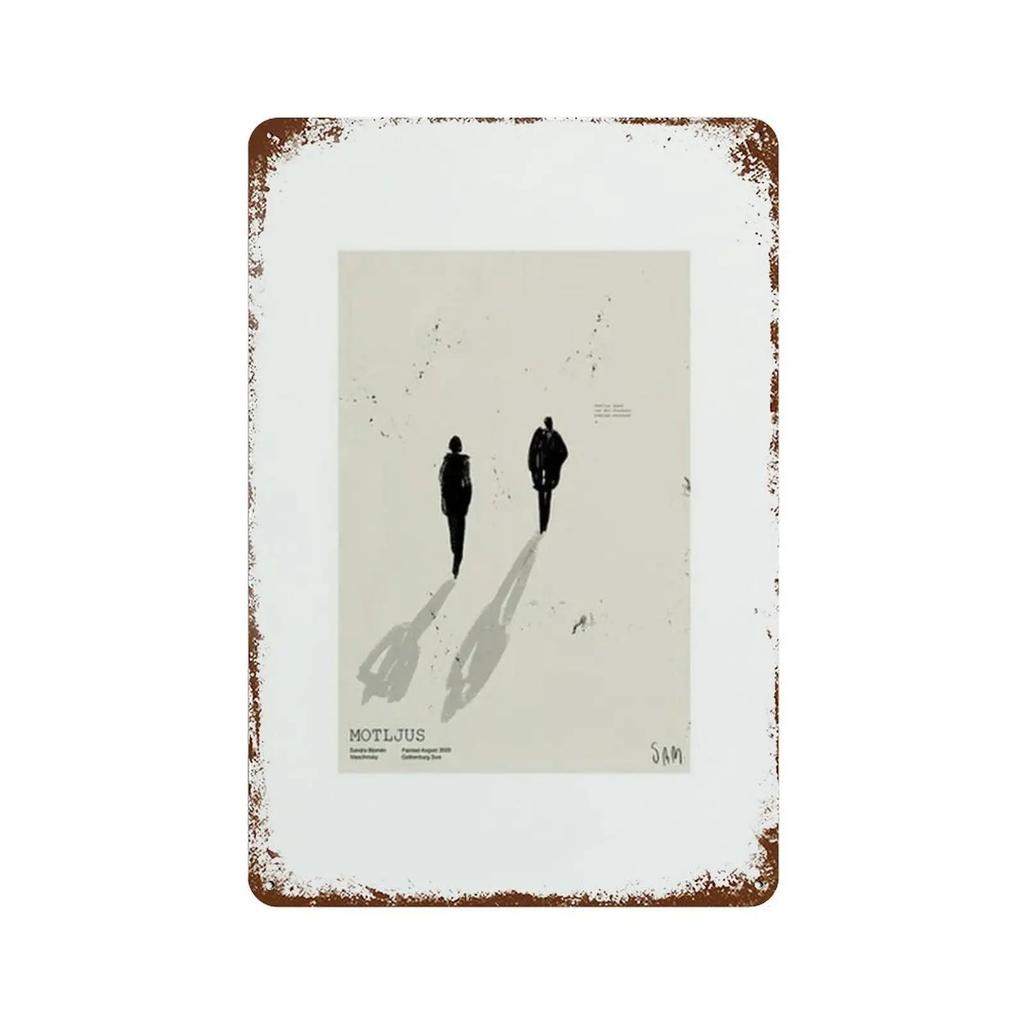 Abstraktný Minimalizmus Citrónová Váza Geometrické Kávovar Bar Nástenné Umenie Plagáty Tlače Škandinávske Kovové Značky Nástenné Obrazy pre Obývacia Izba Kvetinárstvo