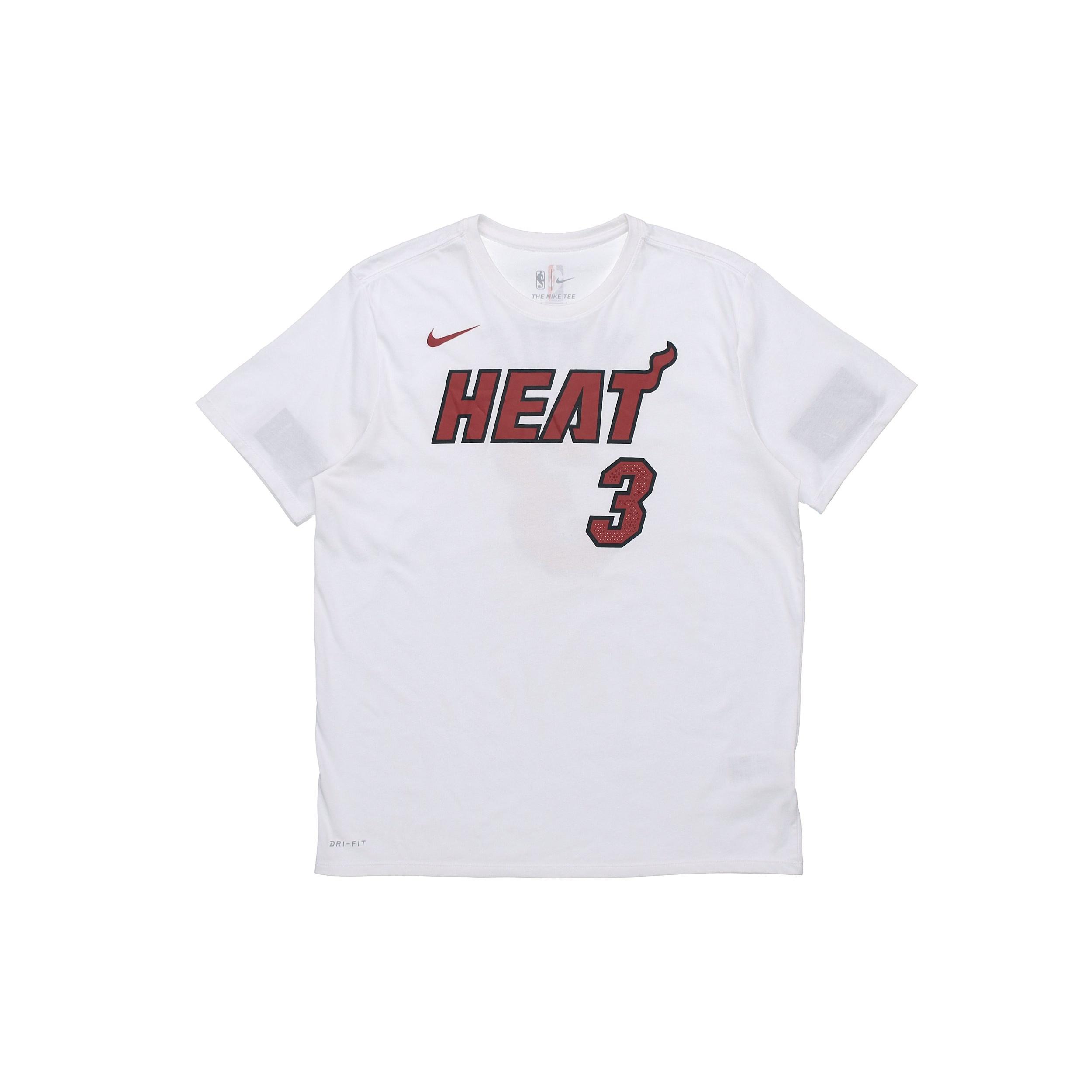 Nike NBA Wade Dwayne Miami Heat limited Jersey Short Sleeve White Men s 870787-117 S