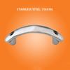 Stainless Steel Boat Handle Grab Thickened Solid Polished Equipment Bow Pull Rail Silver Rustproof Accessories