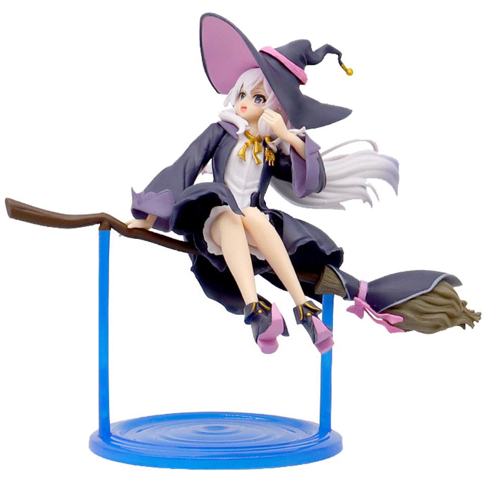 

Аніме Фігурка Модель Іграшка Подарунок Літаюча Відьма Подорож Відьми Сидить На Мітлі Художня Статуетка Іграшки для Дітей Подарунок