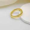 Lovers Cat Eye Plain Ring Simple Valentine's Day Gift Couple Titanium Steel Ring  Ladies Jewelry