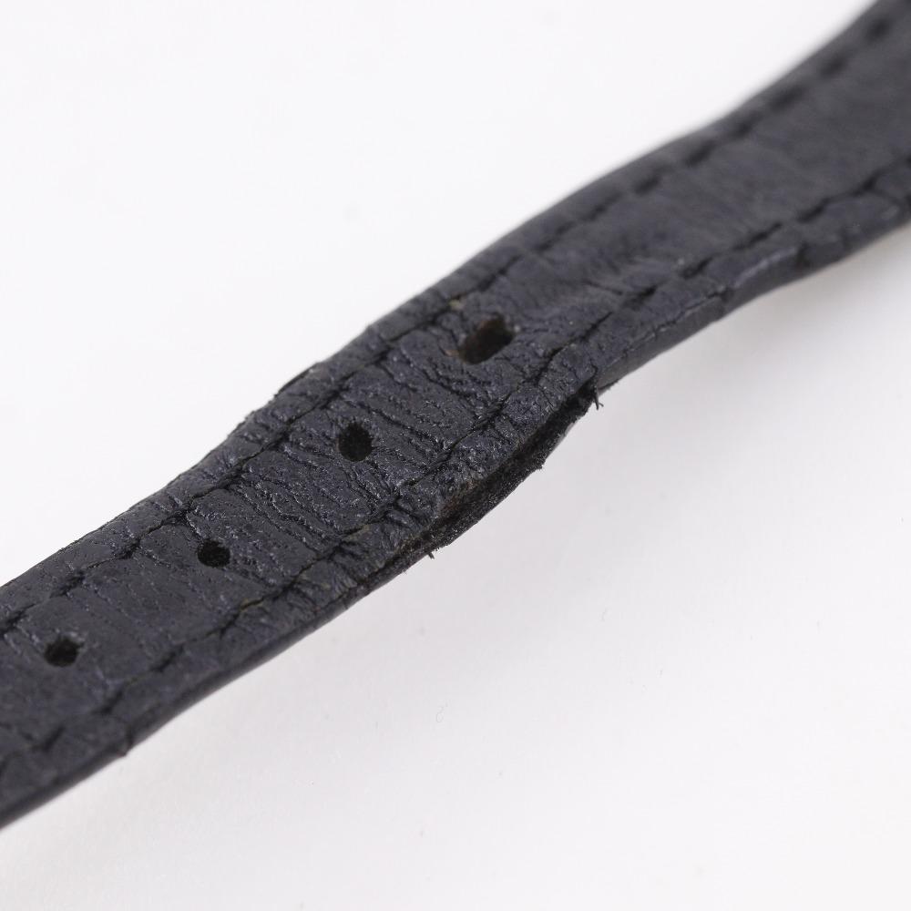 Omega Hodinky Cal.244 starožitné Stříbrný ciferník Pozlacené Zlato/kůže Ruční nátah Analogový displej Dámské Použité