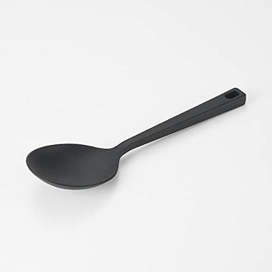 Muji Silicone Cooking Spoon Length approximately 26cm Black