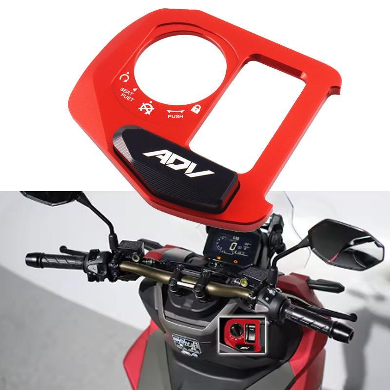 Adv Motorcycle Accessories Ignition Switch Cover Scratch Resistant Electric Door Lock Button Cover Protector For Adv160