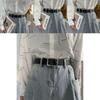 Modern And Stylish Korean Unisex Waist Belt Perfect For Jeans And Trendy Daily Outfits