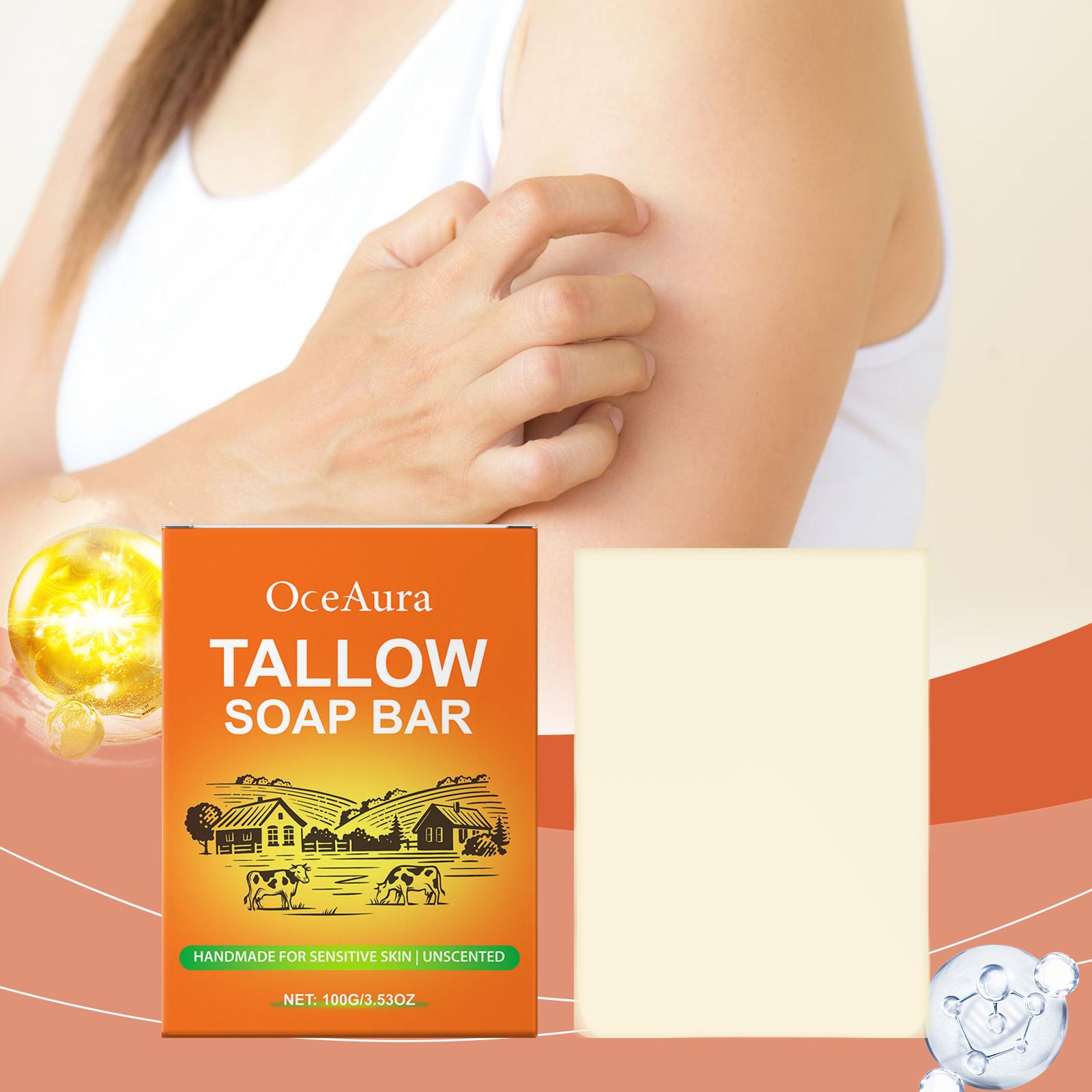 OceAura Питательное мыло для тела Очищает от грязи Глубоко увлажняет Сужает поры Осветляет кожу Отбеливает Освежает Пот Успокаивающее мыло для тела 100g