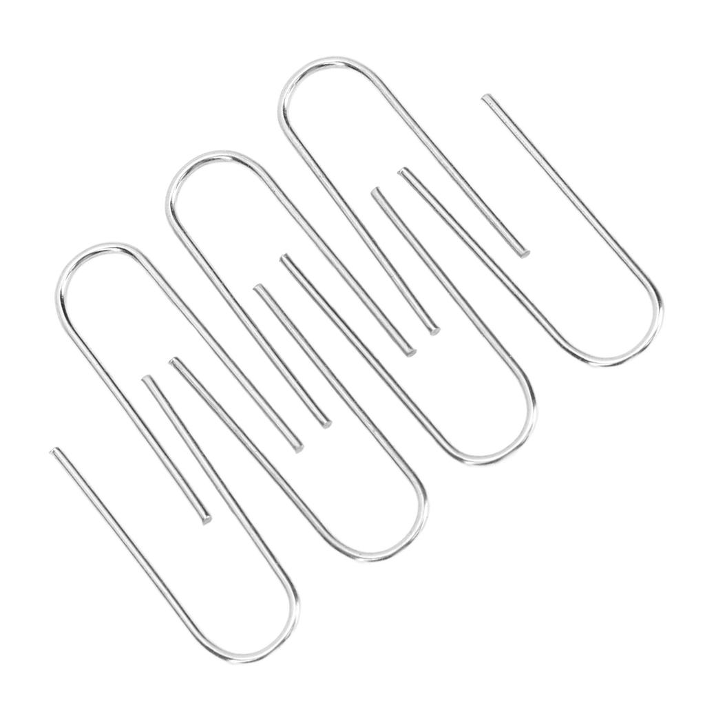 100PCS High Temperature Nichrome Jump Ring Mini U Hanger Hooks for Ceramic Ornament Jewelry
