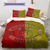 Útulná MUFC sada povlečení s polštářem a přikrývkou Povlak na přikrývku Povlak na polštář Domácí dekorace Dárek k narozeninám (1 * povlak na peřinu + 2 * povlak na polštář, bez jádra)