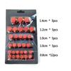 Screw Cap Screw Nut Cover 30Pcs/set For Honda For Kawasaki