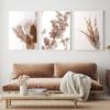 Scandinavian Nature Landscape Bird Canvas Painting Flower Grass Wall Art Print Poster Nordic Modern Image Home Decor Unframed