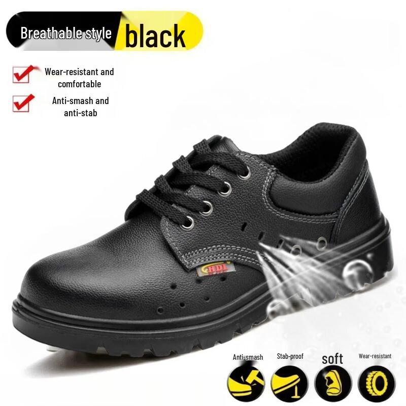 Men s Breathable Steel Toe Work Safety Shoes 40