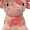 Pink Highland Cow Plush Toy - Cute Valentine's Day Gift
